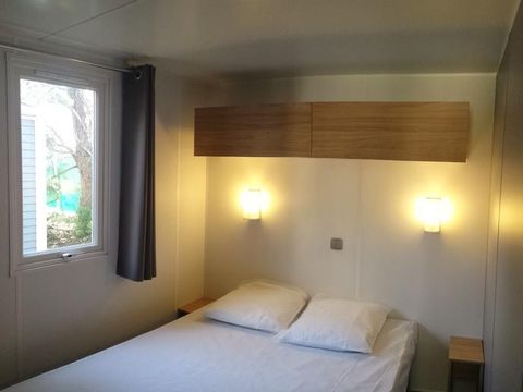 Mobilhome 4 personnes - Le Grand Large 2 chambres 25m² (4 adultes maxi - animaux interdits - non fumeur)
