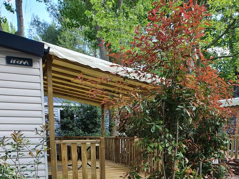 MOBILHOME 4 personnes - Plein Sud 22 m² 2 chambres (4 personnes - 2 adultes maxi)