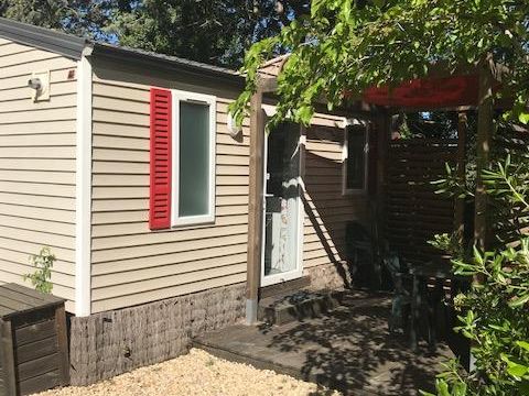 Mobilhome 2 personnes - O'Phea 1 chambre 20m² (2 adultes maxi - animaux interdits - non fumeur)