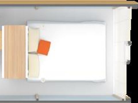 Tente 2 personnes - Le Coco 1 chambre 12m² sans sanitaires(2 adultes maxi - animaux inderdit - non fumeur)