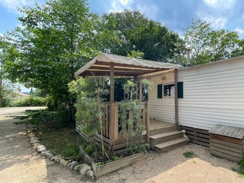 MOBILHOME 2 personnes - Salvia 2pers - pas d'animaux - Disponible après 17h