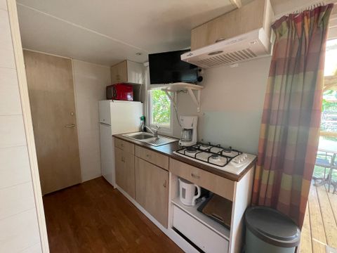MOBILHOME 4 personnes - Disponible à partir de 17h