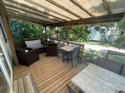 MOBILHOME 4 personnes - Disponible à partir de 17h