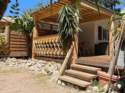 MOBILHOME 4 personnes - CROISETTE - 4 personnes - disponible à partir de 17h