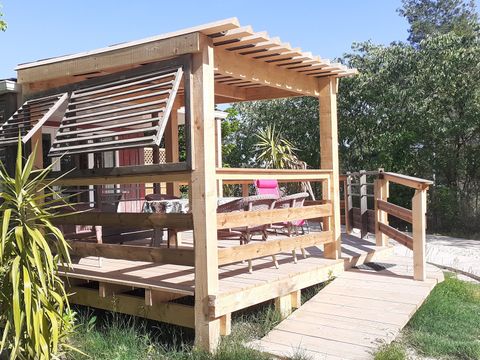 MOBILHOME 4 personnes - ROCHER 4 personnes - Disponible à partir de 17h