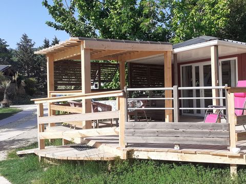 MOBILHOME 4 personnes - ROCHER 4 personnes - Disponible à partir de 17h