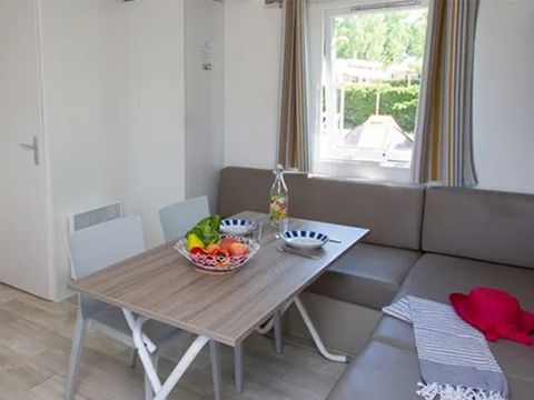 Mobilhome 6 personnes - Mobil home Aups - 28m² - 3 chambres + TV + A/C