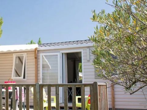 Mobilhome 6 personnes - Mobil home Aups - 28m² - 3 chambres + TV + A/C