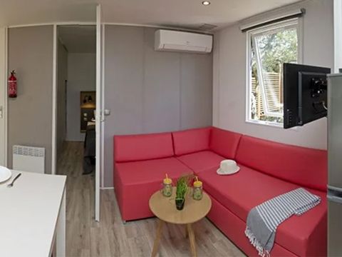 Mobilhome 6 personnes - Mobile home Verdon - 33 m² - 3 chambres + TV + A/C