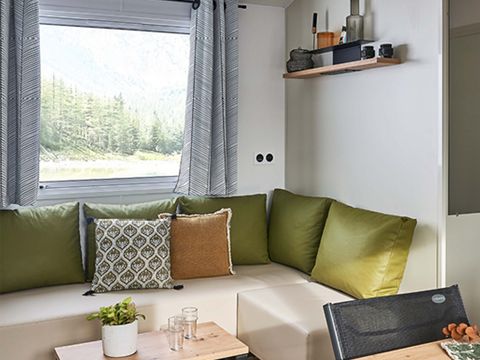 Mobilhome 6 personnes - Mobil home Quinson - 33m² - 3 chambres + TV + A/C