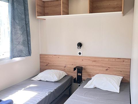 Mobilhome 6 personnes - Mobil home Quinson - 33m² - 3 chambres + TV + A/C