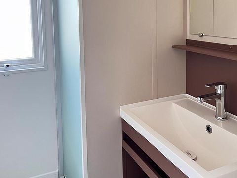 Mobilhome 6 personnes - Mobil home Tourtour - 33m² - 3 chambres + Tv + A/C