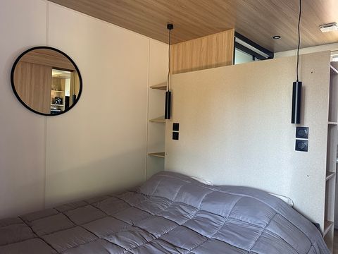 MOBILHOME 6 personnes - TAOS Luxe 40m2 terrasse 35m2+ jacuzzi privatif  - 6 pers 3 chambres 2 salles de bain - clim