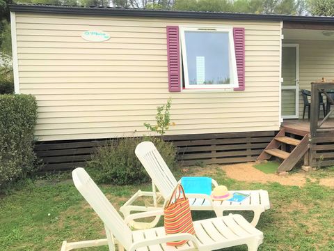 MOBILHOME 4 personnes - 2 chambres GRAND CONFORT CLIM (TV en option)