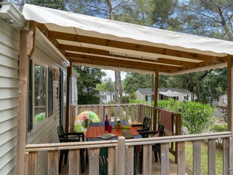 MOBILHOME 7 personnes - COTTAGE 6/7p 3ch clim ***