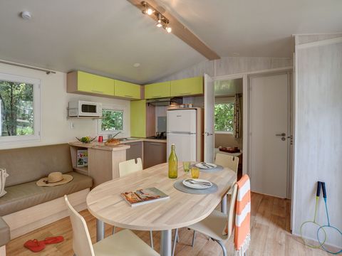 MOBILHOME 7 personnes - COTTAGE 6/7p 3ch clim ***