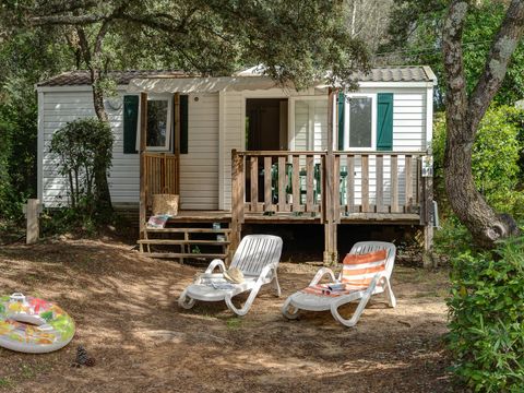 MOBILHOME 5 personnes - COTTAGE 4/5p 2ch clim ***