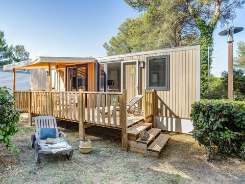 MOBILHOME 6 personnes - COTTAGE 6p 3ch 2SdB clim ****