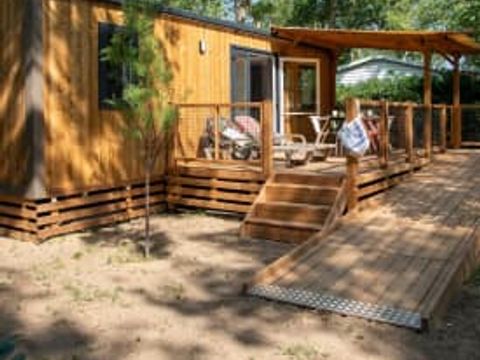 MOBILHOME 4 personnes - Cottage 4p 2ch clim **** PMR