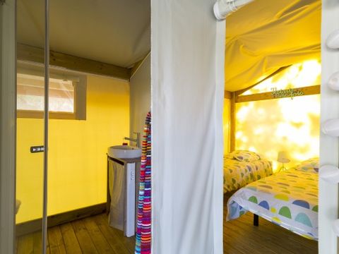 TENTE TOILE ET BOIS 5 personnes - Freeflower Standard 30m²