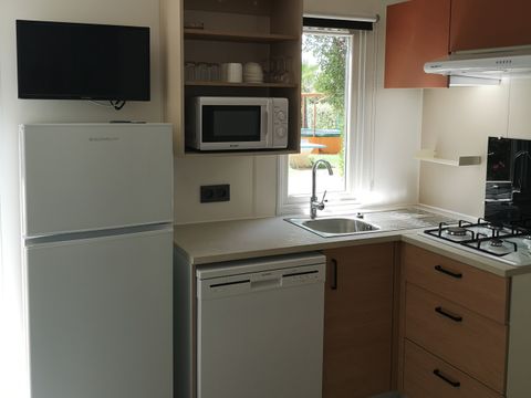 MOBILHOME 6 personnes - Premium + TV + Climatisation
