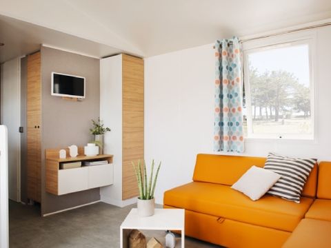MOBILHOME 6 personnes - Premium 38m²+ TV + Climatisation