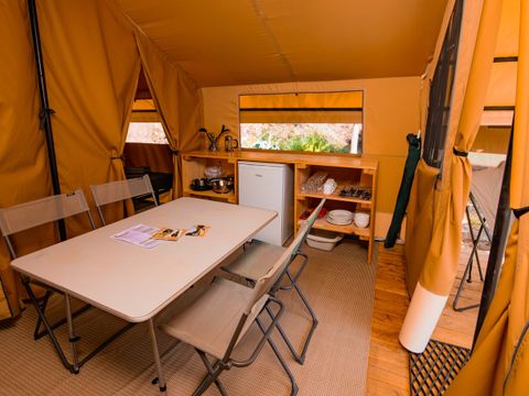 TENTE TOILE ET BOIS 4 personnes - Tente Ponza
