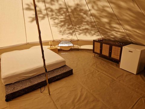 Tente en toile et en bois 4 personnes - Tente Lodge max 4pers (3 adultes max)