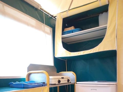 TENTE TOILE ET BOIS 4 personnes - El Chalten