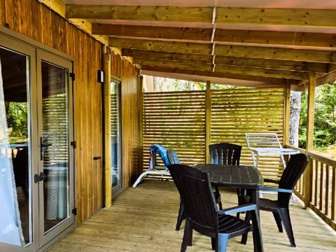 MOBILHOME 4 personnes - Mobil-Home Premium 3 Pièces 4 Personnes + TV