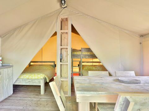 LODGE 5 personnes - Lodge Safari 3 Pièces 5 Personnes + TV