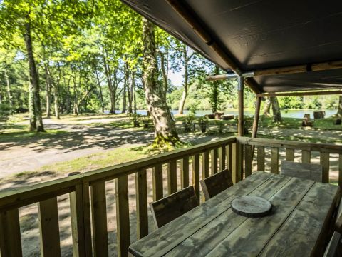 LODGE 5 personnes - Lodge Safari 3 Pièces 5 Personnes + TV