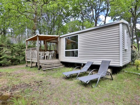 MOBILHOME 4 personnes - Mobil-Home Confort 3 Pièces 4 Personnes + TV