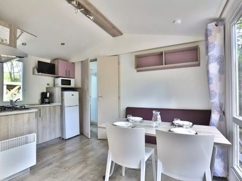 MOBILHOME 4 personnes - Mobil-Home Confort 3 Pièces 4 Personnes + TV