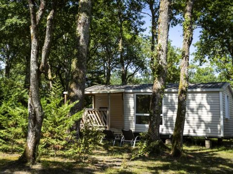 MOBILHOME 4 personnes - Mobil-Home Confort 3 Pièces 4 Personnes + TV