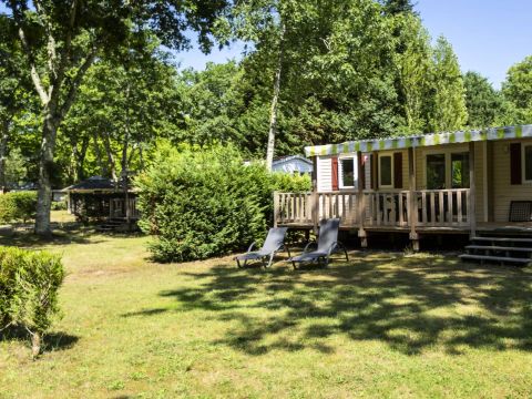 MOBILHOME 6 personnes - Mobil-Home Confort 4 Pièces 6 Personnes + TV