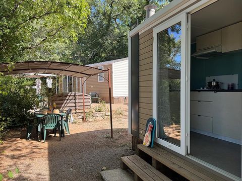MOBILHOME 3 personnes - Mobill home Esparron 1 chambre