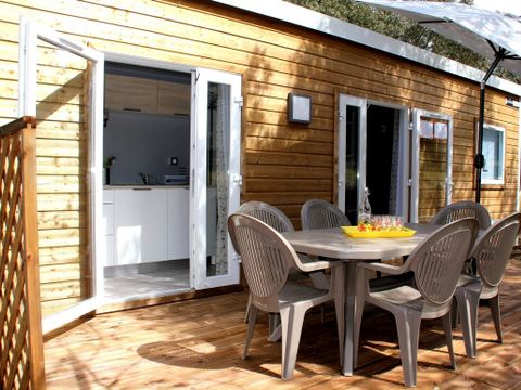 MOBILHOME 6 personnes - Confort Plus Climatisé -  3 ch - 4.20 x 8.8m / Lavande