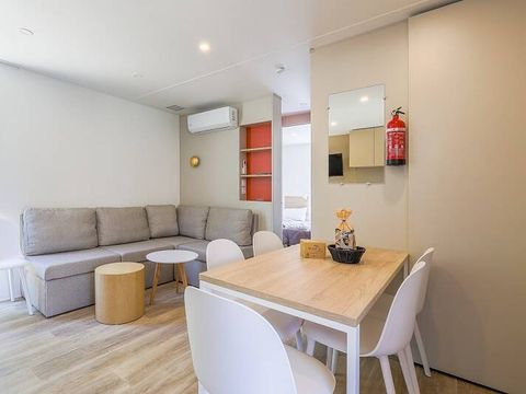 MOBILHOME 6 personnes - Premium | 3 Chambres | 6 Couchages | Terrasse semi couverte | 1 Salle de bain | Climatisation | TV