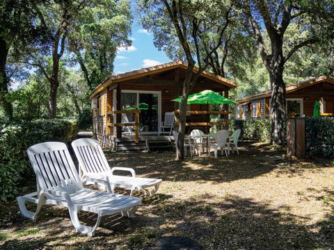 LODGE 6 personnes - Lodge | 3 Chambres | 6 Couchages | Terrasse | 1 Salle de bain | Climatisation