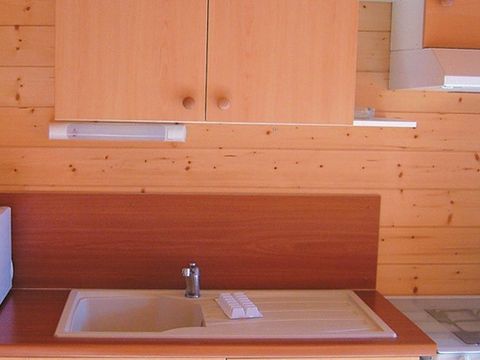LODGE 6 personnes - Lodge | 3 Chambres | 6 Couchages | Terrasse | 1 Salle de bain | Climatisation