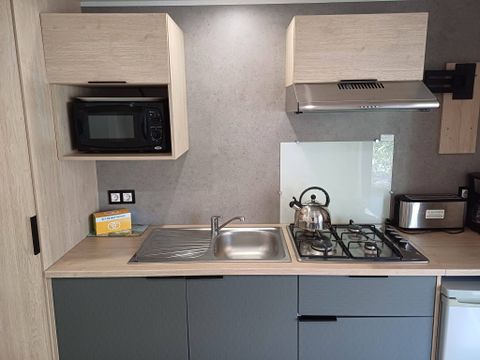 MOBILHOME 6 personnes - Mobil-home | Comfort | 3 Ch. | 4/6 Pers. | Terrasse simple | 1 SDB | Clim.