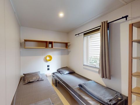MOBILHOME 4 personnes - 2 chambres confort (-8 ans) + Clim + TV