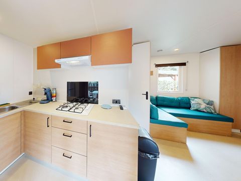 MOBILHOME 4 personnes - 2 chambres confort (-8 ans) + Clim + TV