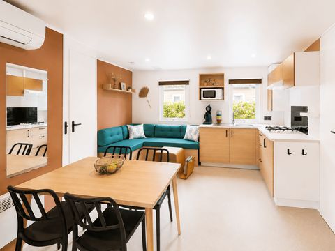 MOBILHOME 6 personnes - "GRAND STANDING" - 3 CHAMBRES