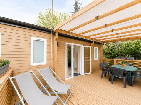 MOBILHOME 6 personnes - "GRAND STANDING" - 3 CHAMBRES