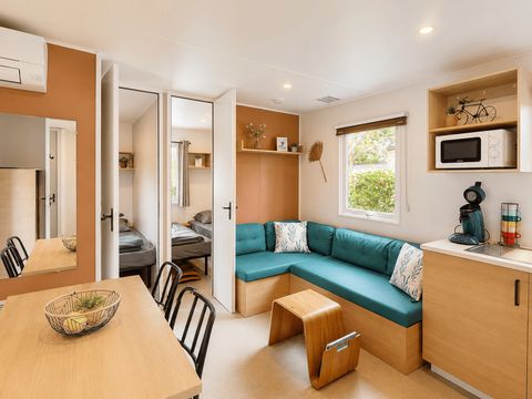 MOBILHOME 6 personnes - "GRAND STANDING" - 3 CHAMBRES