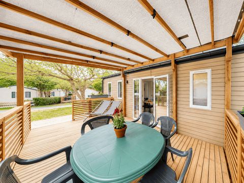 MOBILHOME 6 personnes - "GRAND STANDING" - 3 CHAMBRES