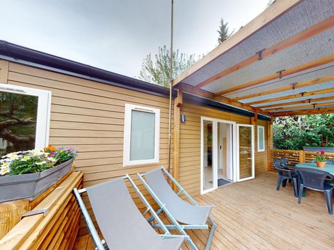 MOBILHOME 6 personnes - "GRAND STANDING" - 3 CHAMBRES