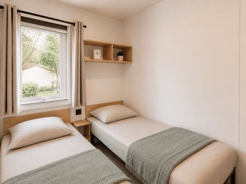 MOBILHOME 6 personnes - "GRAND STANDING" - 3 CHAMBRES